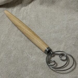 13-Inch Danish Dough Whisk Stainless‎ Steel Bread & Sourdough Whisking Tool